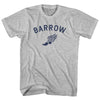 Barrow Running Track Winged Foot Adult Cotton T-shirt by Tribe Lacrosse