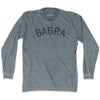 Basra Vintage City Adult Tri-Blend Long Sleeve T-shirt by Ultras