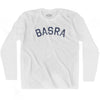 Basra Vintage City Adult Cotton Long Sleeve T-shirt by Ultras