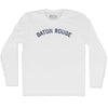 Baton Rouge Adult Cotton Long Sleeve T-shirt by Tribe Lacrosse