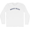 Bavaro Beach Adult Cotton Long Sleeve T-shirt by Tribe Lacrosse