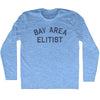 Bay Area Elitist Adult Tri-Blend Long Sleeve T-shirt by Tribe Lacrosse