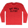 Bay Area Elitist Adult Tri-Blend Long Sleeve T-shirt by Tribe Lacrosse