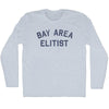 Bay Area Elitist Adult Tri-Blend Long Sleeve T-shirt by Tribe Lacrosse