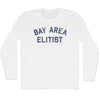 Bay Area Elitist Adult Cotton Long Sleeve T-shirt by Tribe Lacrosse