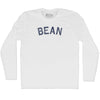 Bean Adult Cotton Long Sleeve T-shirt by Tribe Lacrosse