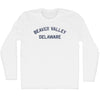 Beaver Valley Delaware Adult Cotton Long Sleeve T-Shirt by Tribe Lacrosse