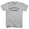 Beaver Valley Delaware Womens Cotton Junior Cut T-Shirt by Tribe Lacrosse