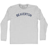 Beaverton Adult Cotton Long Sleeve T-shirt by Tribe Lacrosse