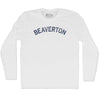 Beaverton Adult Cotton Long Sleeve T-shirt by Tribe Lacrosse