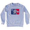 Beer League Hops Playing Basketball Logo Adult Tri-Blend Sweatshirt by Tribe Lacrosse