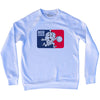 Beer League Hops Playing Basketball Logo Adult Tri-Blend Sweatshirt by Tribe Lacrosse