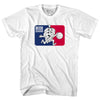 Beer League Hops Playing Basketball Logo Adult Cotton T-shirt by Tribe Lacrosse