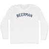 Beerman Adult Cotton Long Sleeve T-shirt by Tribe Lacrosse