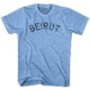 Beirut Vintage City Adult Tri-Blend T-shirt by Ultras