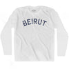 Beirut Vintage City Adult Cotton Long Sleeve T-shirt by Ultras