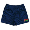 Belarus Country Heritage Flag Rugby Shorts Made In USA by Rugby Shorts
