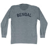 Bengal Adult Tri-Blend Long Sleeve T-shirt by Tribe Lacrosse