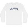 Bengal Adult Cotton Long Sleeve T-shirt by Tribe Lacrosse