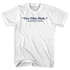 Benjamin Franklin Tax This Dick Quote Womens Cotton Junior Cut T-Shirt by Tribe Lacrosse