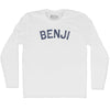 Benji Adult Cotton Long Sleeve T-shirt by Tribe Lacrosse