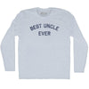 Best Uncle Ever Adult Tri-Blend Long Sleeve T-shirt by Tribe Lacrosse