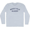 Beverly Hills adjacent Adult Tri-Blend Long Sleeve T-shirt by Tribe Lacrosse