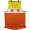 Bhutan Country Finish Line Athletic Sport Tank Top Made In USA by Ultras