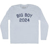 Big Boy 2024 Adult Tri-Blend Long Sleeve T-shirt by Tribe Lacrosse