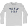 Big Boy 2024 Adult Cotton Long Sleeve T-shirt by Tribe Lacrosse