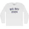 Big Boy 2024 Adult Cotton Long Sleeve T-shirt by Tribe Lacrosse