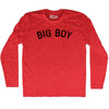 Big Boy Adult Tri-Blend Long Sleeve T-shirt by Tribe Lacrosse