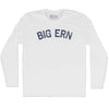 Big Ern Adult Cotton Long Sleeve T-shirt by Tribe Lacrosse