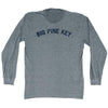 Big Pine Key Adult Tri-Blend Long Sleeve T-shirt by Tribe Lacrosse