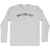 Big Pine Key Adult Cotton Long Sleeve T-shirt by Tribe Lacrosse