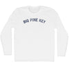 Big Pine Key Adult Cotton Long Sleeve T-shirt by Tribe Lacrosse