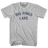 Big Pines Lake Womens Cotton Junior Cut T-Shirt by Tribe Lacrosse