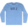 Big Z Adult Tri-Blend Long Sleeve T-shirt by Tribe Lacrosse