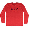 Big Z Adult Tri-Blend Long Sleeve T-shirt by Tribe Lacrosse