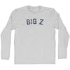 Big Z Adult Cotton Long Sleeve T-shirt by Tribe Lacrosse