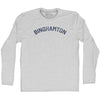 Binghamton Adult Cotton Long Sleeve T-shirt by Tribe Lacrosse