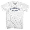 Biologically Stupid Womens Cotton Junior Cut T-Shirt by Tribe Lacrosse