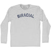 Biracial Adult Cotton Long Sleeve T-shirt by Tribe Lacrosse