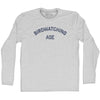 Birdwatching Age Adult Cotton Long Sleeve T-shirt by Tribe Lacrosse