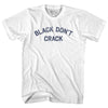 Black Don't Crack Womens Cotton Junior Cut T-Shirt by Tribe Lacrosse