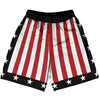 Black, Red and White Champ Basketball Practice Shorts Made In USA by Tribe Lacrosse