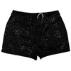 Splatter Shorty Short Gym Shorts 2.5" Inseam Made In USA by Tribe Lacrosse