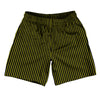 Pinstripes Athletic Running Fitness Exercise Shorts 7" Inseam Shorts Made In USA by Tribe Lacrosse