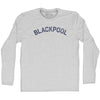 Blackpool Adult Cotton Long Sleeve T-shirt Tribe Lacrosse