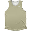 Blank Brown Light Athletic Tank Top by Tribe Lacrosse